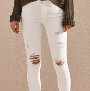 Pacsun White Perfect Fit Jeggings